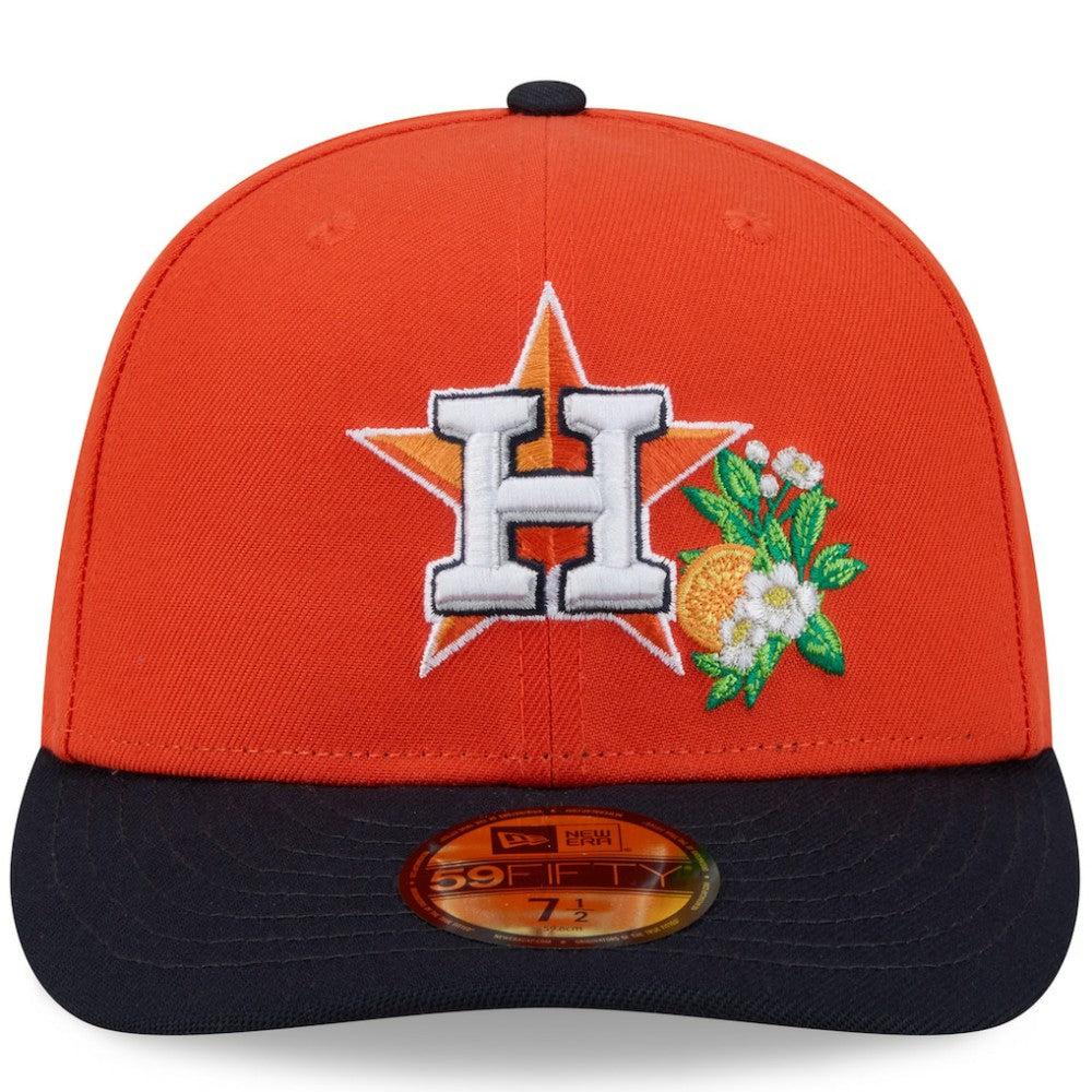 Houston Astros 2026 Spring Training 59FIFTY Fitted Hat Orange/Navy