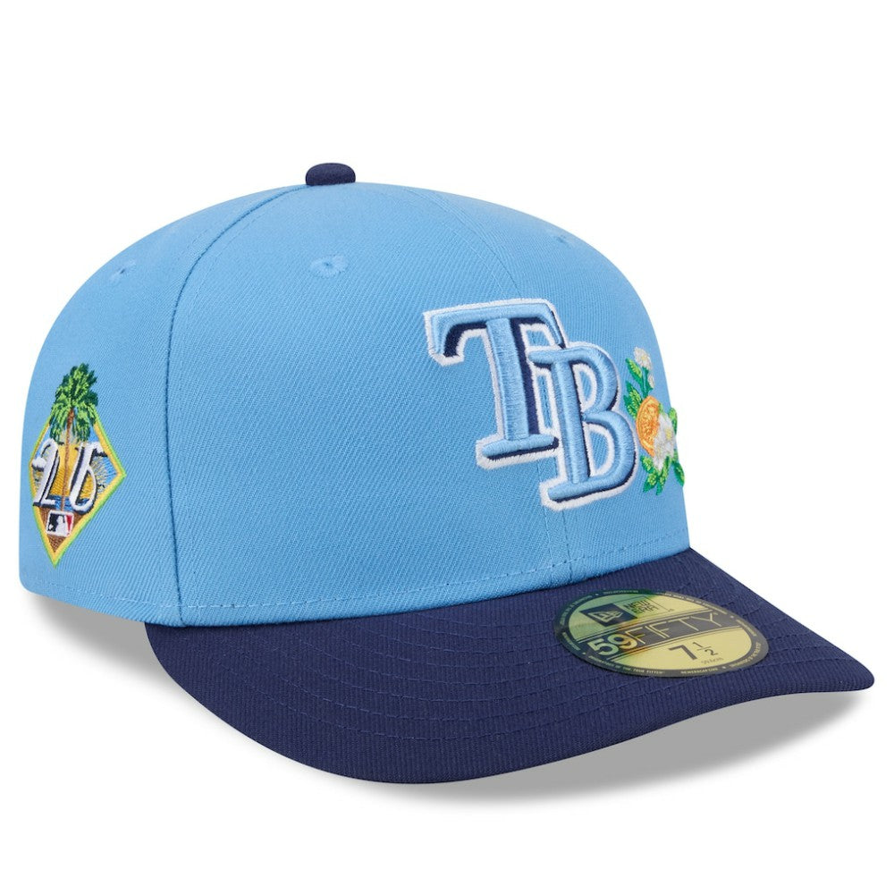 Tampa Bay Rays 2026 Spring Training 59FIFTY Fitted Hat Light Blue/Navy