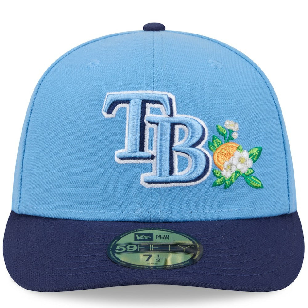 Tampa Bay Rays 2026 Spring Training 59FIFTY Fitted Hat Light Blue/Navy
