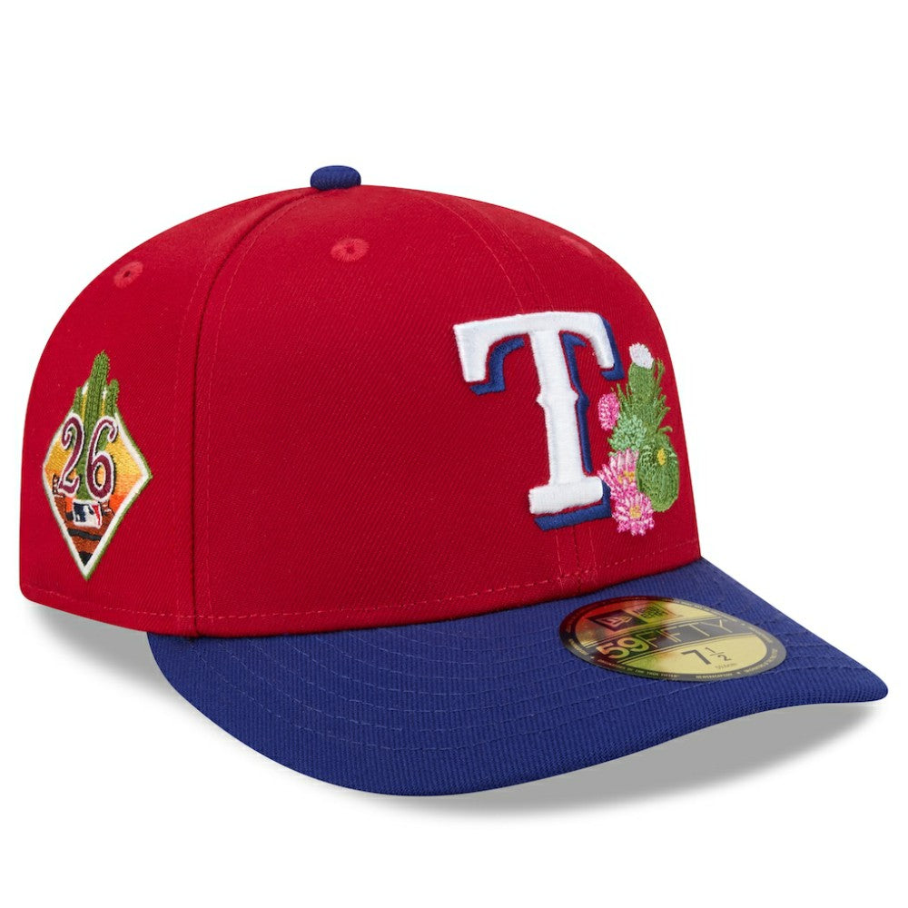 Texas Rangers 2026 Spring Training 59FIFTY Fitted Hat Red/Royal