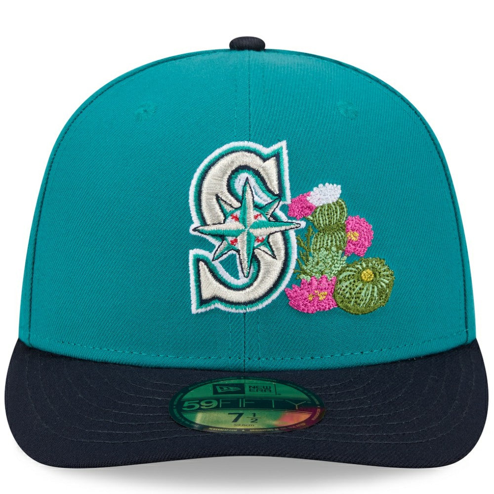 Seattle Mariners 2026 Spring Training 59FIFTY Fitted Hat Teal/Navy