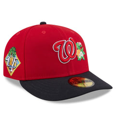Washington Nationals 2026 Spring Training Low Profile 59FIFTY Fitted Hat Red/Navy