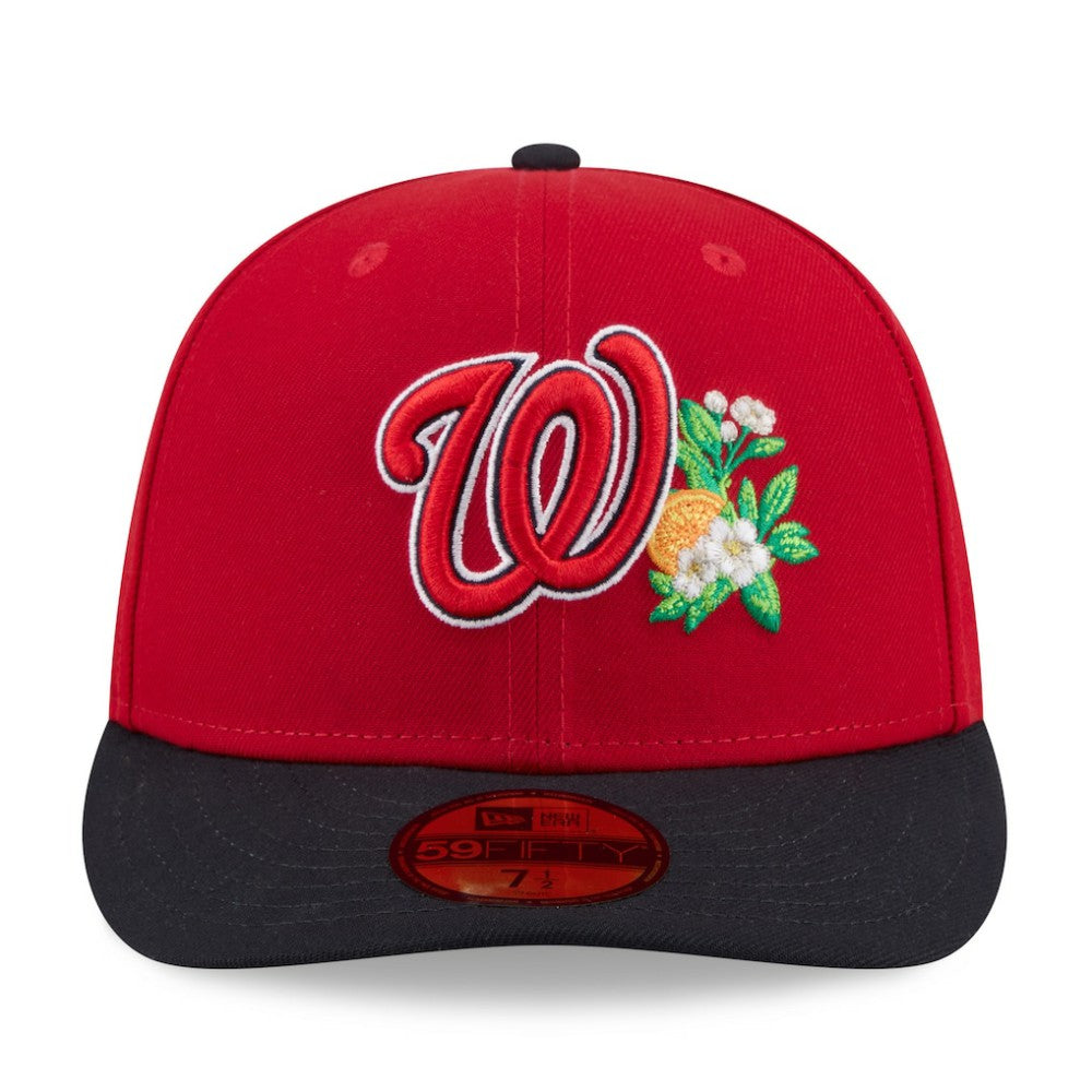 Washington Nationals 2026 Spring Training Low Profile 59FIFTY Fitted Hat Red/Navy
