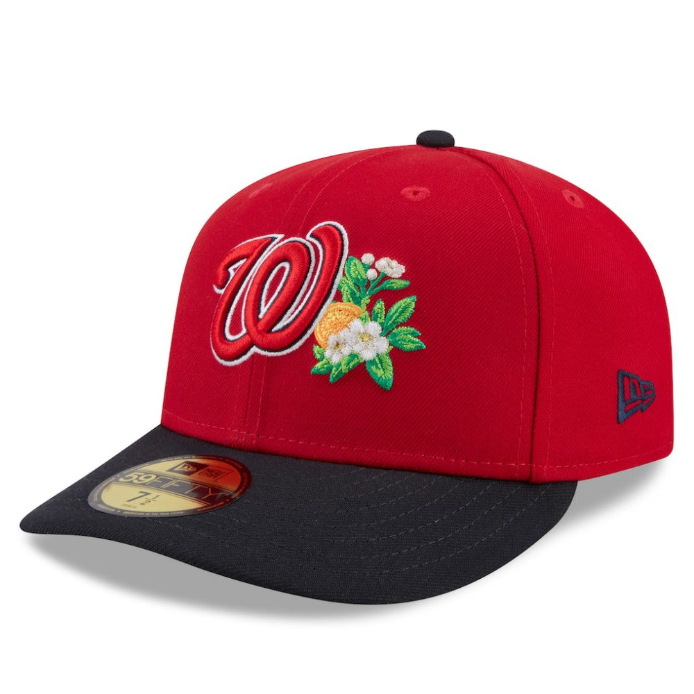 Washington Nationals 2026 Spring Training Low Profile 59FIFTY Fitted Hat Red/Navy