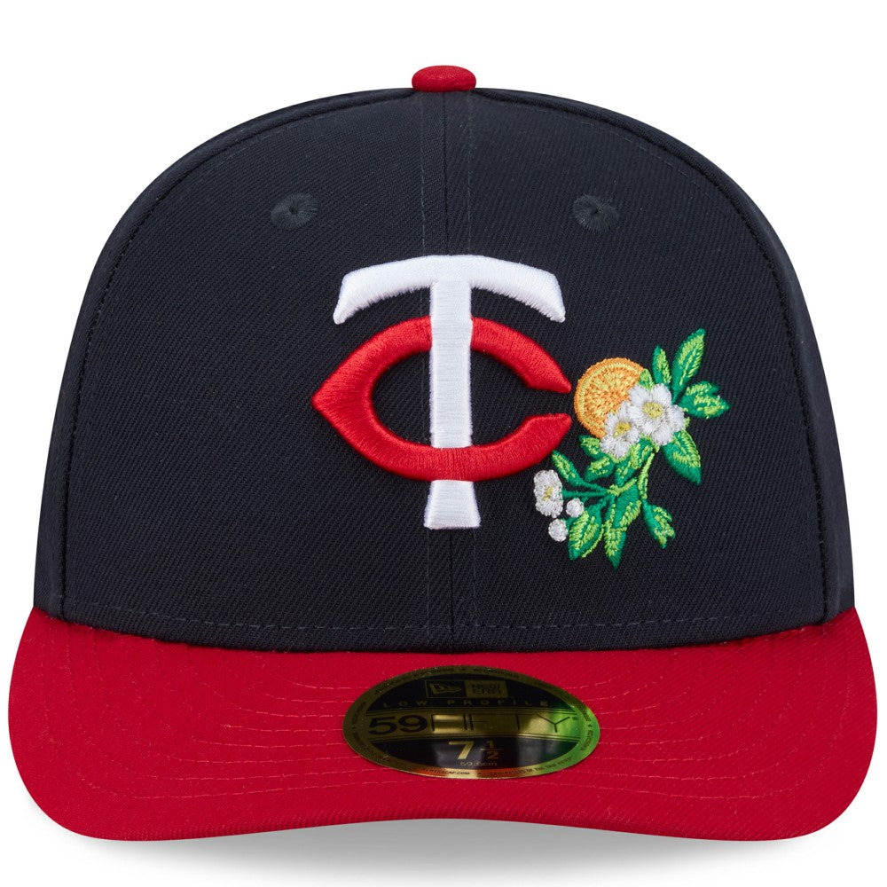 Minnesota Twins 2026 Spring Training Low Profile 59FIFTY Fitted Hat Navy/Red
