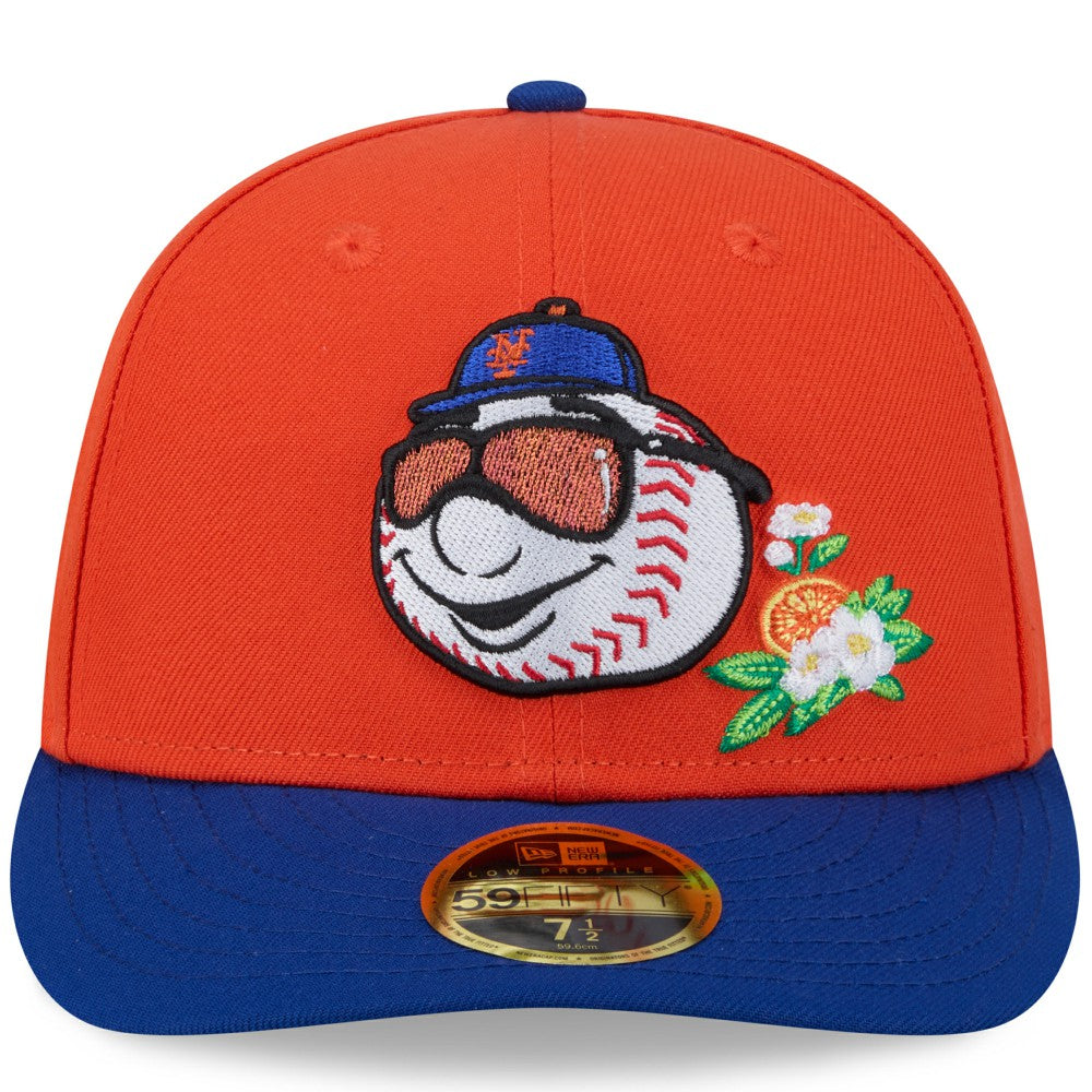 New York Mets 2026 Spring Training Low Profile 59FIFTY Fitted Hat Orange/Royal