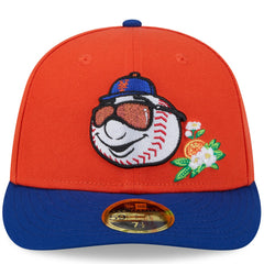 New York Mets 2026 Spring Training Low Profile 59FIFTY Fitted Hat Orange/Royal