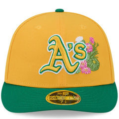Athletics 2026 Spring Training Low Profile 59FIFTY Fitted Hat Gold/Green