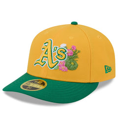 Athletics 2026 Spring Training Low Profile 59FIFTY Fitted Hat Gold/Green