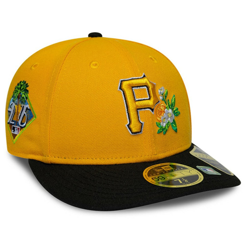 Pittsburgh Pirates 2026 Spring Training Low Profile 59FIFTY Fitted Hat Gold/Black
