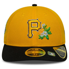 Pittsburgh Pirates 2026 Spring Training Low Profile 59FIFTY Fitted Hat Gold/Black
