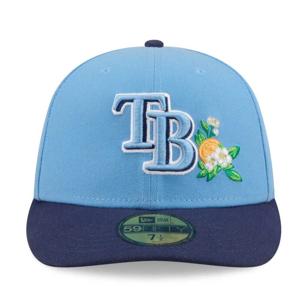 Tampa Bay Rays 2026 Spring Training Low Profile 59FIFTY Fitted Hat Light Blue/Navy