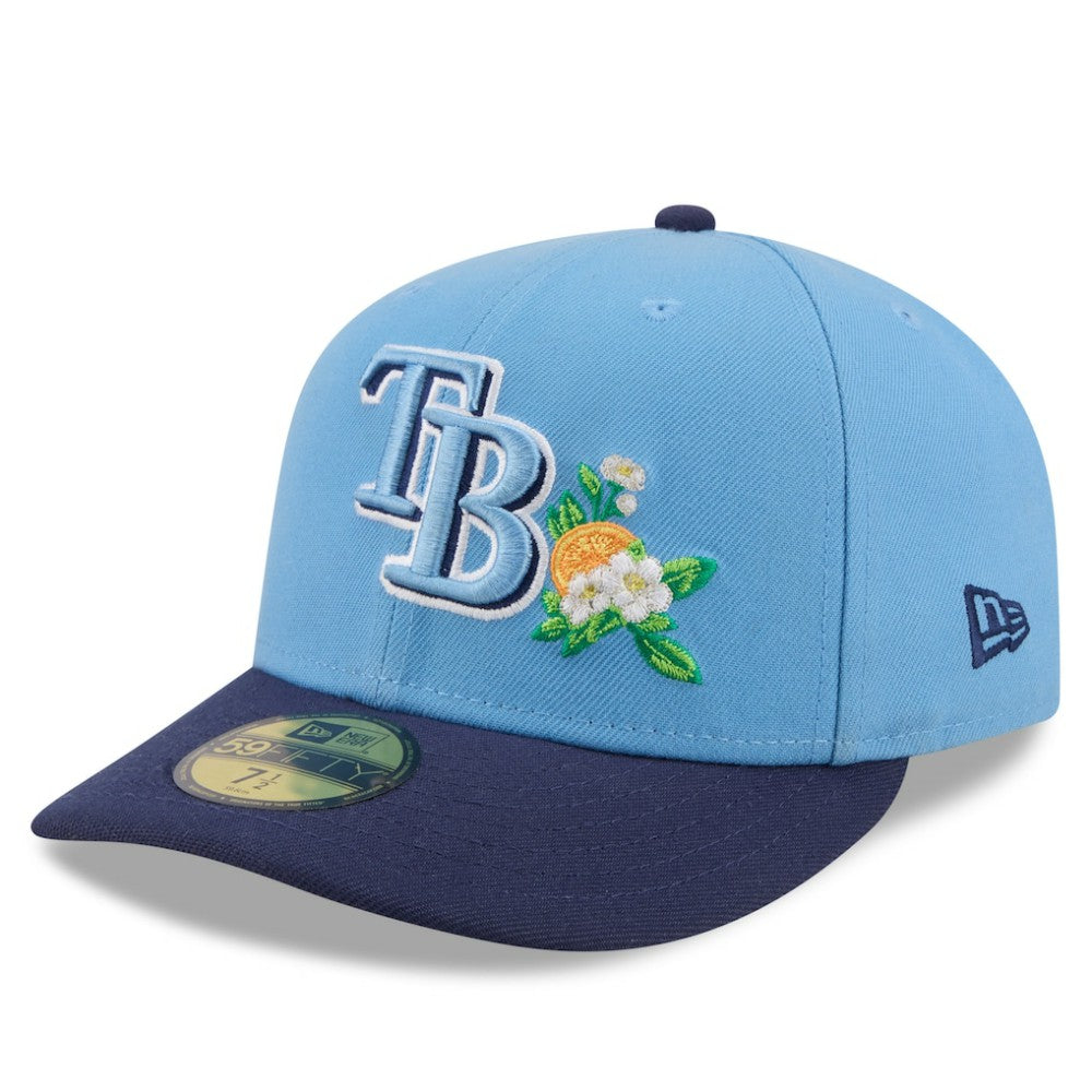 Tampa Bay Rays 2026 Spring Training Low Profile 59FIFTY Fitted Hat Light Blue/Navy