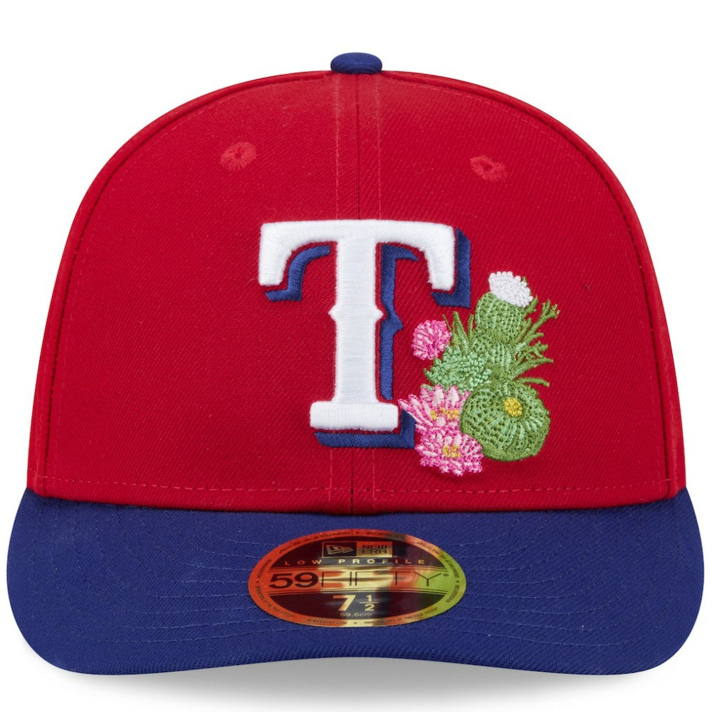 Texas Rangers 2026 Spring Training Low Profile 59FIFTY Fitted Hat Red/Royal