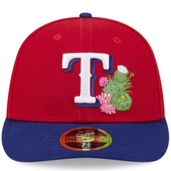 Texas Rangers 2026 Spring Training Low Profile 59FIFTY Fitted Hat Red/Royal