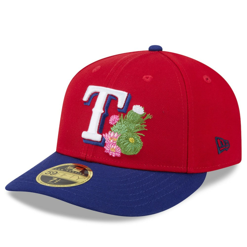 Texas Rangers 2026 Spring Training Low Profile 59FIFTY Fitted Hat Red/Royal