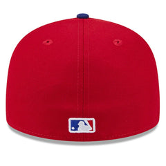 Texas Rangers 2026 Spring Training Low Profile 59FIFTY Fitted Hat Red/Royal