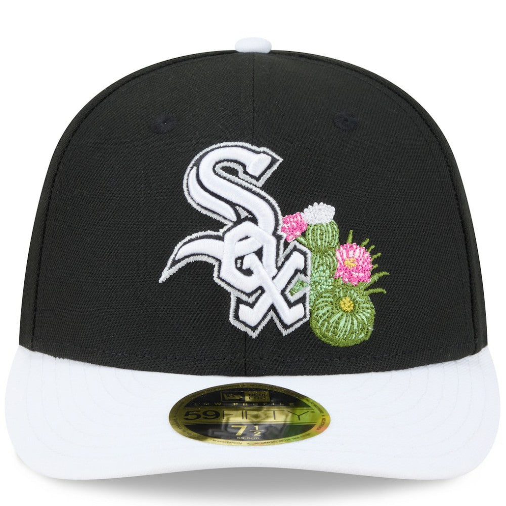 Chicago White Sox 2026 Spring Training Low Profile 59FIFTY Fitted Hat Black/White