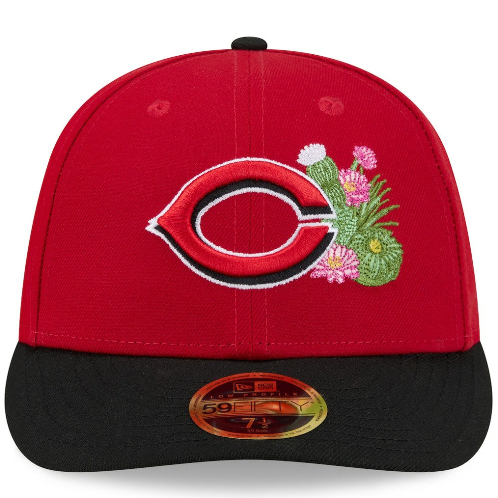 Cincinnati Reds 2026 Spring Training Low Profile 59FIFTY Fitted Hat Red/Black