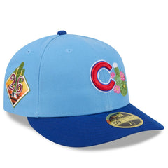 Chicago Cubs 2026 Spring Training Low Profile 59FIFTY Fitted Hat Light Blue/Royal