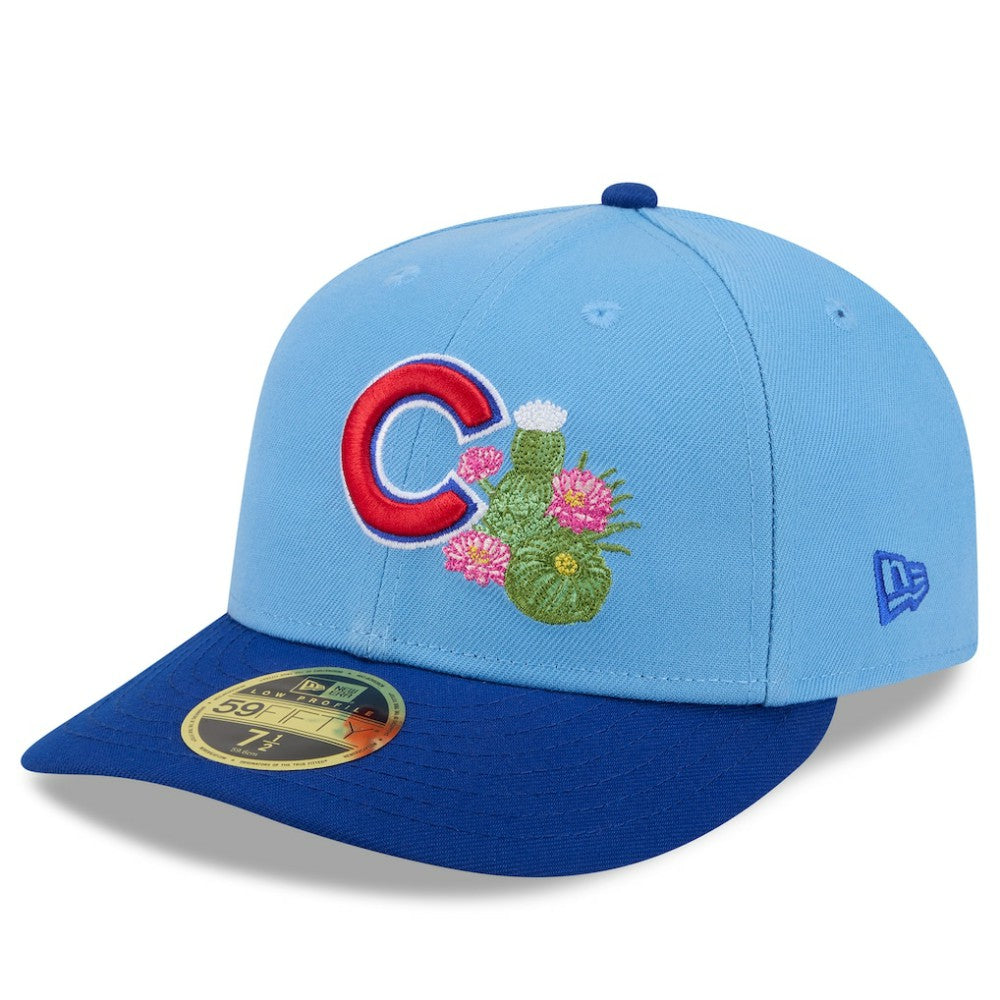 Chicago Cubs 2026 Spring Training Low Profile 59FIFTY Fitted Hat Light Blue/Royal