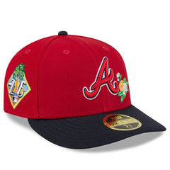 Atlanta Braves 2026 Spring Training Low Profile 59FIFTY Fitted Hat Red/Navy