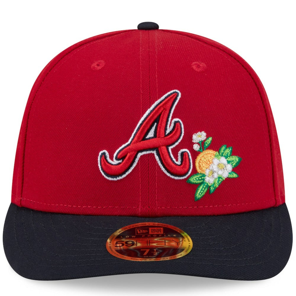 Atlanta Braves 2026 Spring Training Low Profile 59FIFTY Fitted Hat Red/Navy