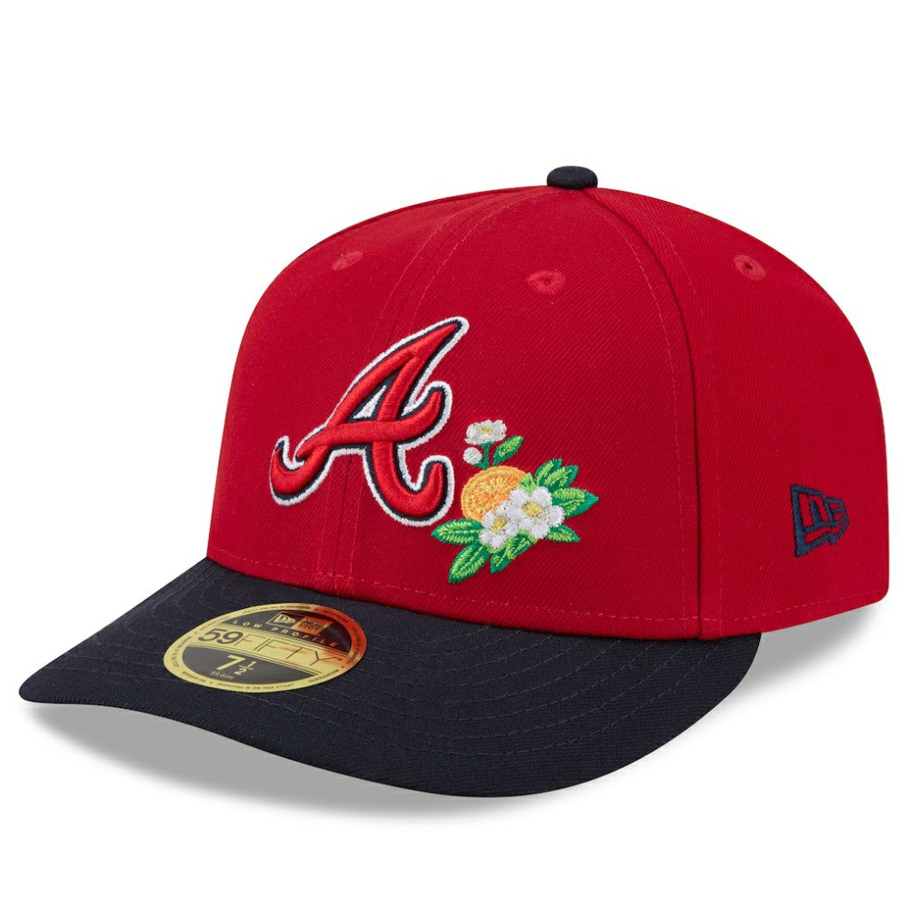Atlanta Braves 2026 Spring Training Low Profile 59FIFTY Fitted Hat Red/Navy