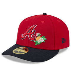 Atlanta Braves 2026 Spring Training Low Profile 59FIFTY Fitted Hat Red/Navy