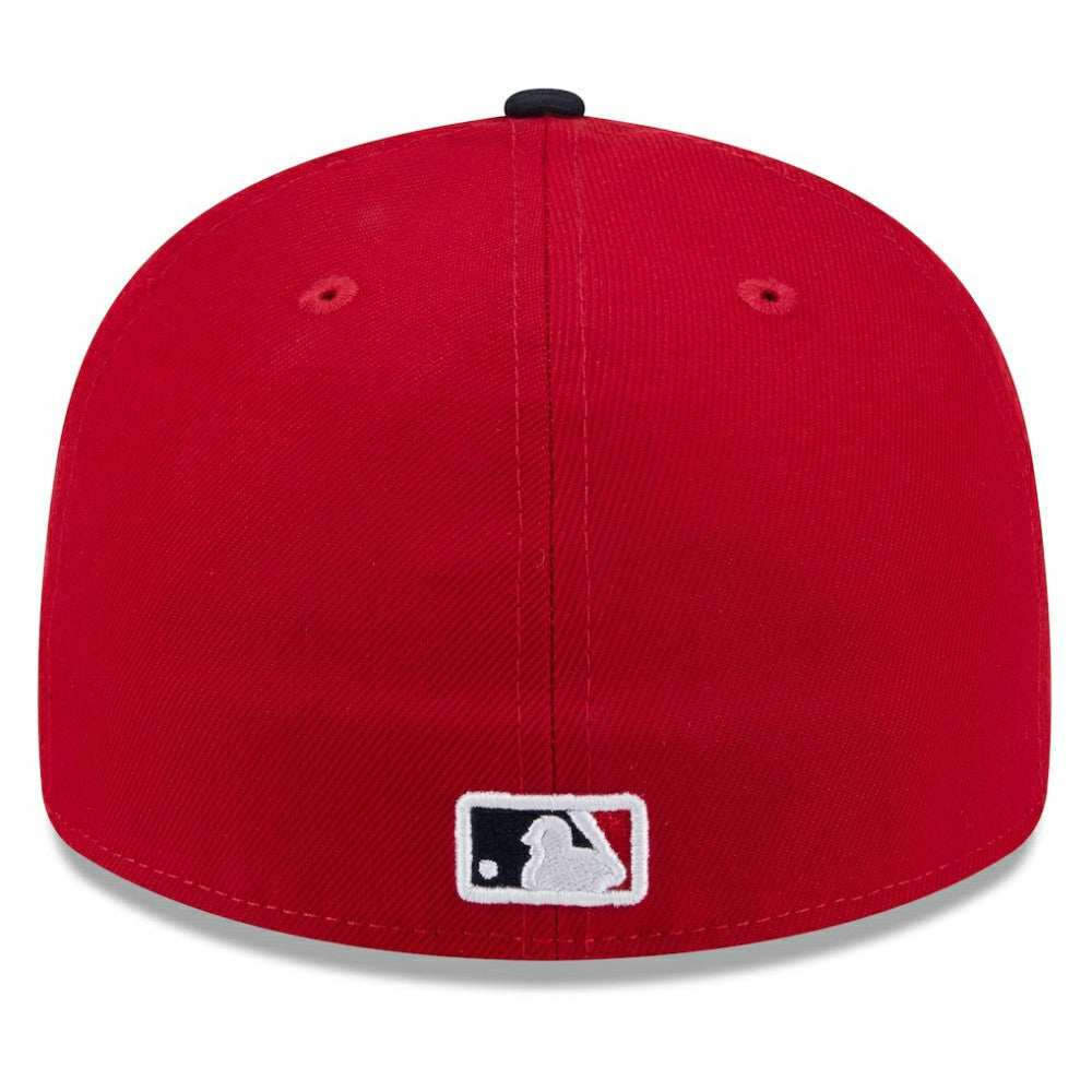 Atlanta Braves 2026 Spring Training Low Profile 59FIFTY Fitted Hat Red/Navy