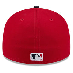 Atlanta Braves 2026 Spring Training Low Profile 59FIFTY Fitted Hat Red/Navy
