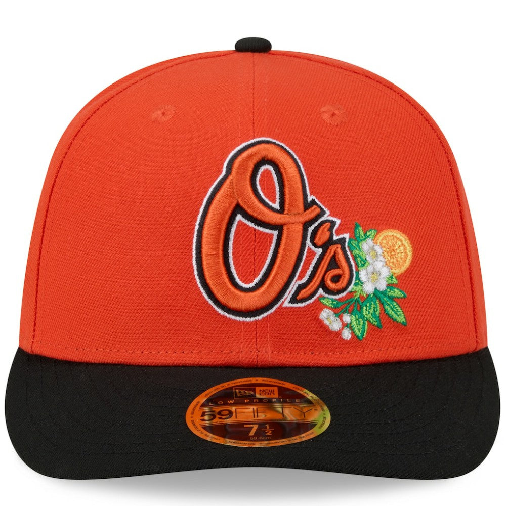 Baltimore Orioles 2026 Spring Training Low Profile 59FIFTY Fitted Hat Orange/Black