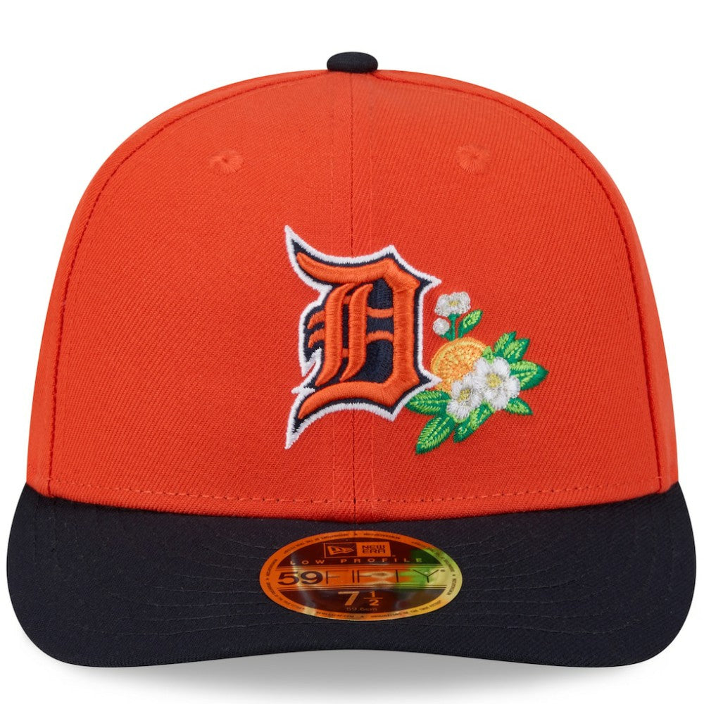 Detroit Tigers 2026 Spring Training Low Profile 59FIFTY Fitted Hat Orange/Navy