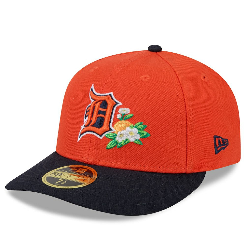 Detroit Tigers 2026 Spring Training Low Profile 59FIFTY Fitted Hat Orange/Navy