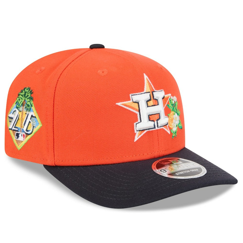Houston Astros 2026 Spring Training 9SEVENTY Adjustable Hat Orange/Navy