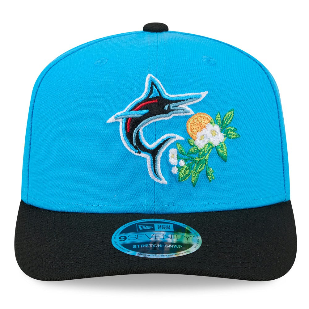 Miami Marlins 2026 Spring Training 9SEVENTY Adjustable Hat Blue/Black