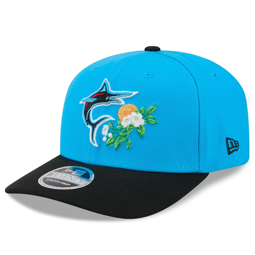 Miami Marlins 2026 Spring Training 9SEVENTY Adjustable Hat Blue/Black