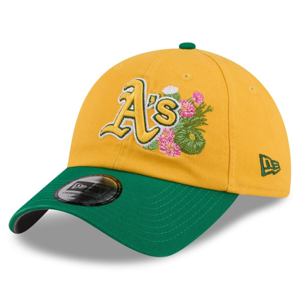 Athletics 2026 Spring Training Casual Classic Adjustable Hat Gold/Green