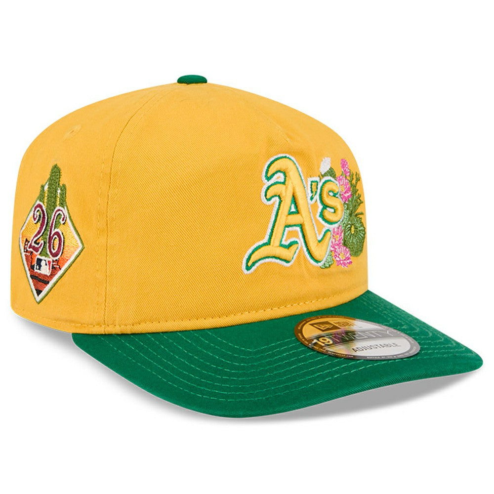 Athletics Youth 2026 Spring Training 19TWENTY Adjustable Hat Gold/Green