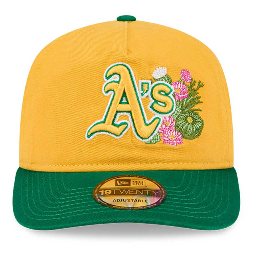 Athletics Youth 2026 Spring Training 19TWENTY Adjustable Hat Gold/Green
