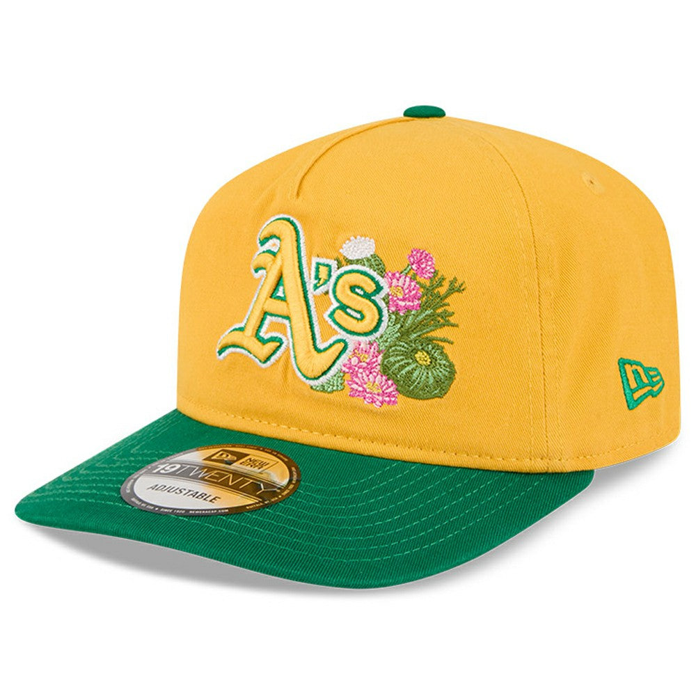 Athletics Youth 2026 Spring Training 19TWENTY Adjustable Hat Gold/Green