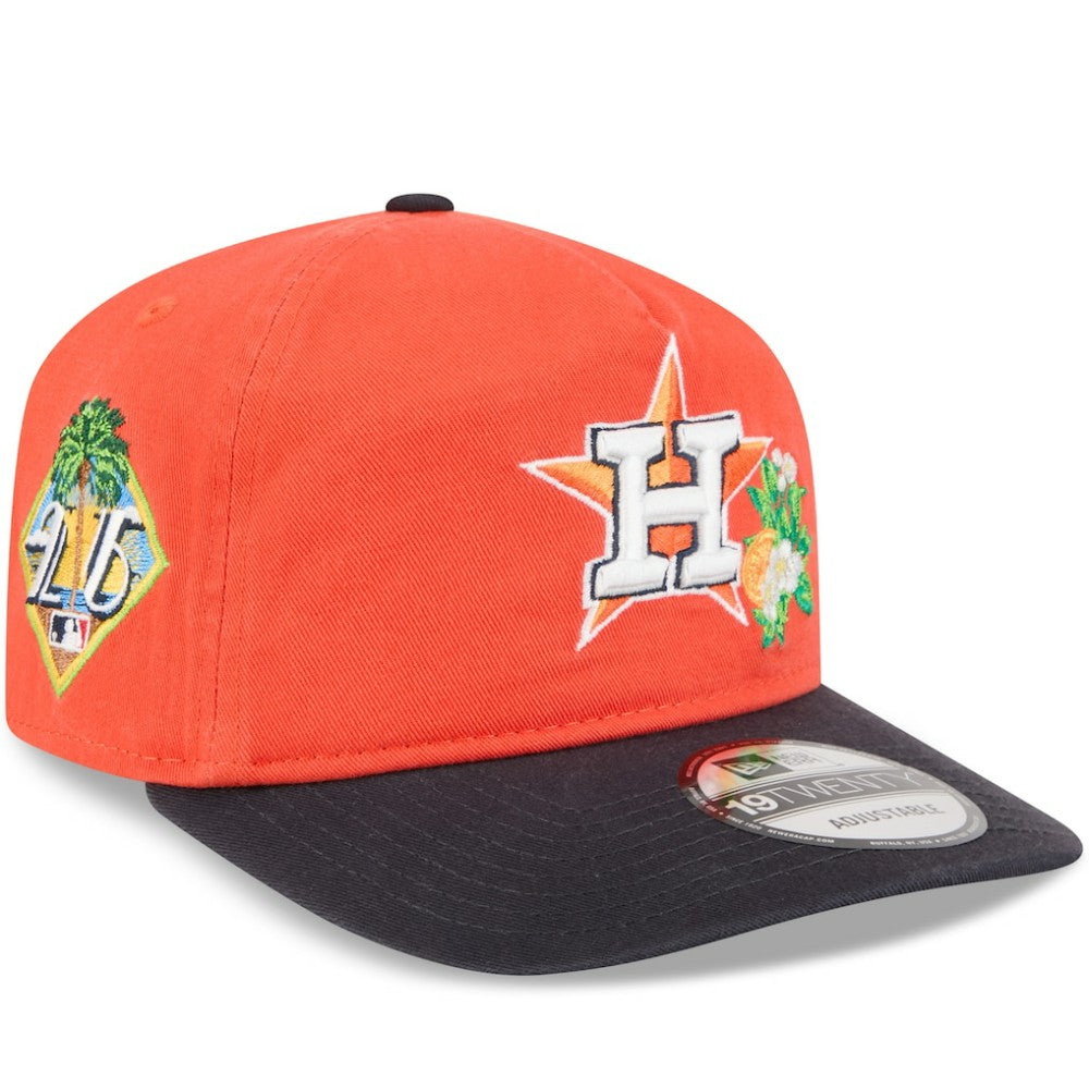 Houston Astros 2026 Spring Training 19TWENTY Adjustable Hat Orange/Navy