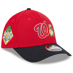 Washington Nationals 2026 Spring Training M-Crown 39THIRTY Flex Hat Red/Navy