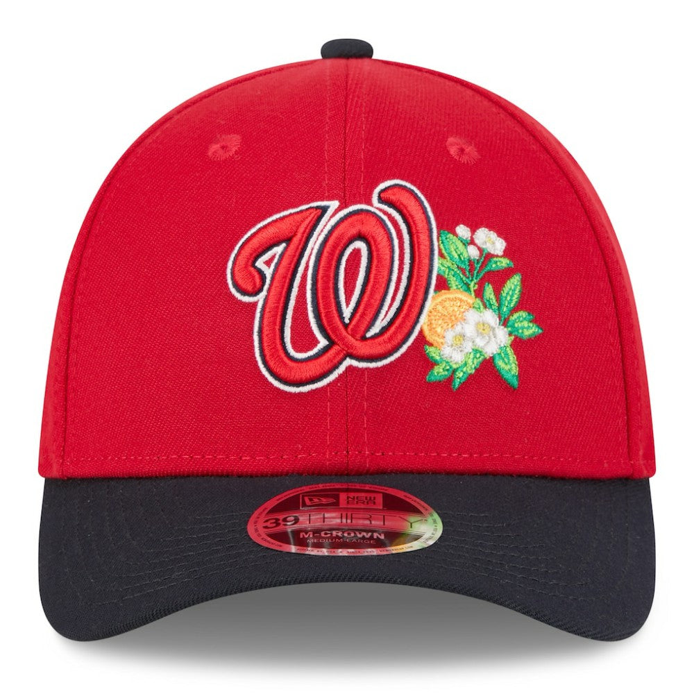 Washington Nationals 2026 Spring Training M-Crown 39THIRTY Flex Hat Red/Navy