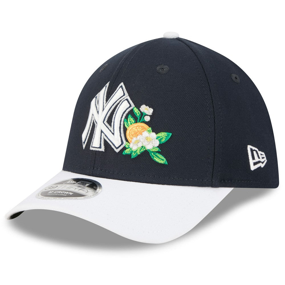 New York Yankees 2026 Spring Training M-Crown 39THIRTY Flex Hat Navy/White