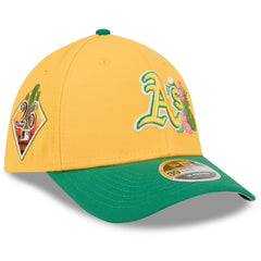 Athletics 2026 Spring Training M-Crown 39THIRTY Flex Hat Gold/Green