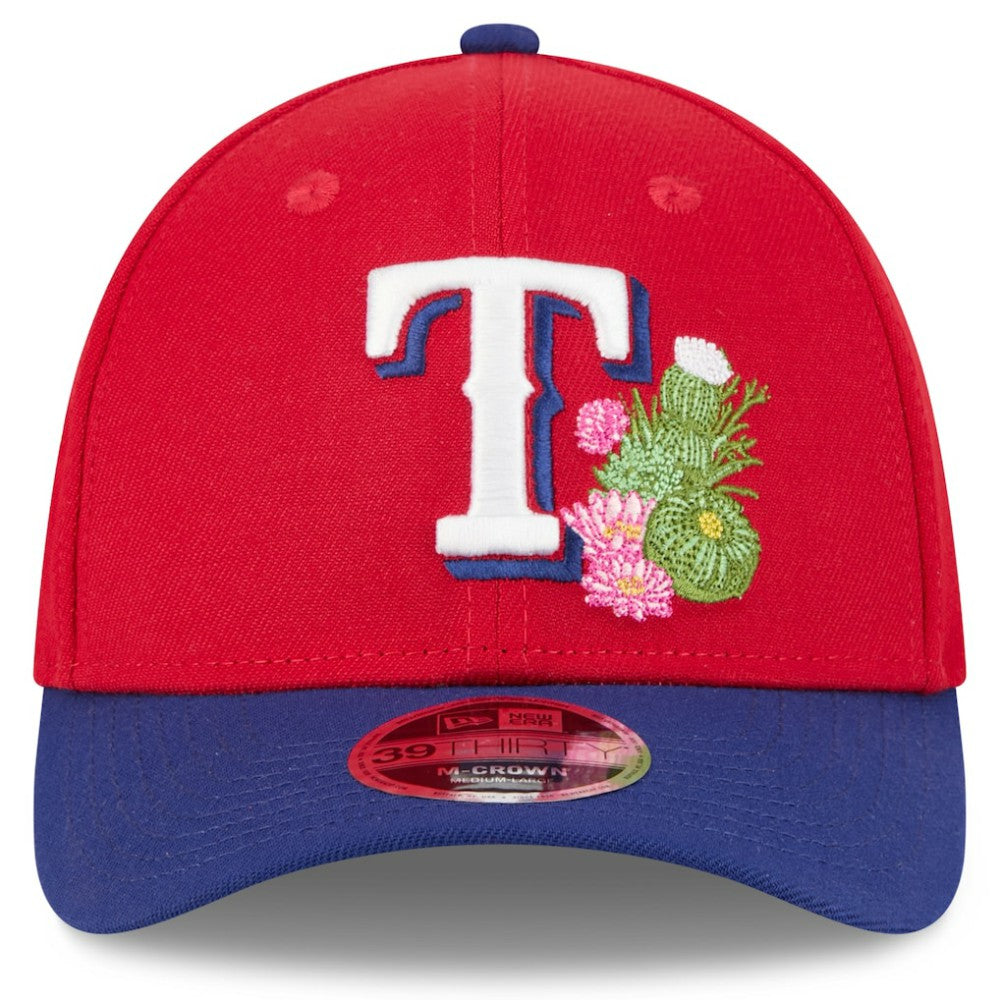 Texas Rangers 2026 Spring Training M-Crown 39THIRTY Flex Hat Red/Royal