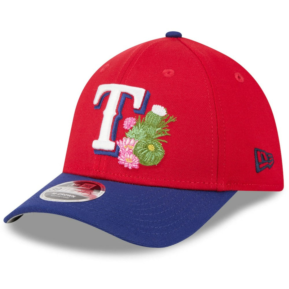 Texas Rangers 2026 Spring Training M-Crown 39THIRTY Flex Hat Red/Royal