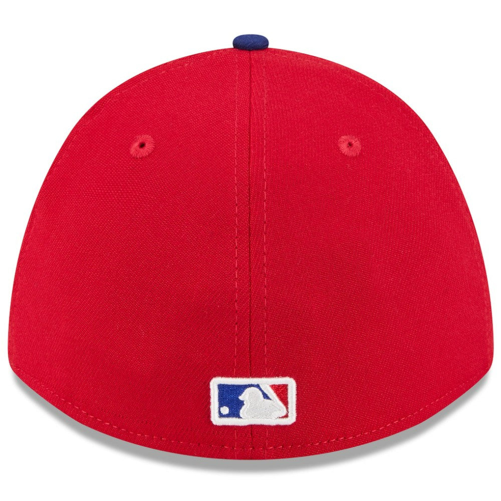 Texas Rangers 2026 Spring Training M-Crown 39THIRTY Flex Hat Red/Royal