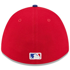 Texas Rangers 2026 Spring Training M-Crown 39THIRTY Flex Hat Red/Royal